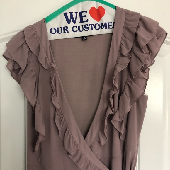 Lulu’s Ruffle Maxi Dress - Picture 3 of 7